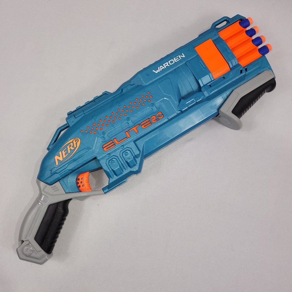 Nerf Strike Elite Warden Foam Dart Blaster by Hasbro